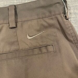 Nike Golf Dri-FIT Mens Dark Grey Flat Front Performance Shorts Size 32 RN56323